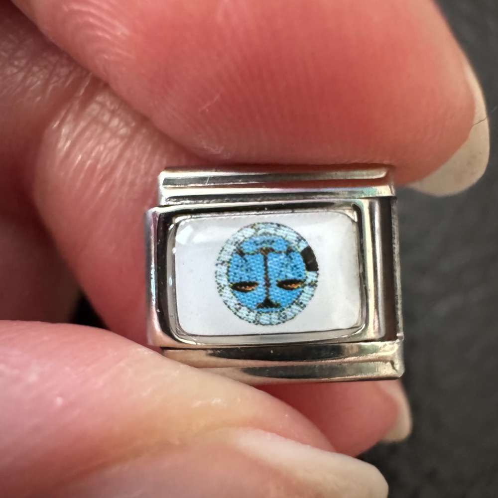 Libra Balance – 9mm Italian Zodiac Charm for Astrology Lovers